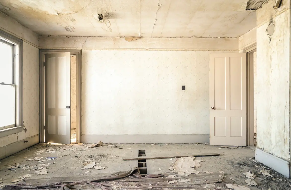 Waste disposal crew managing a cleanout project in Lexington